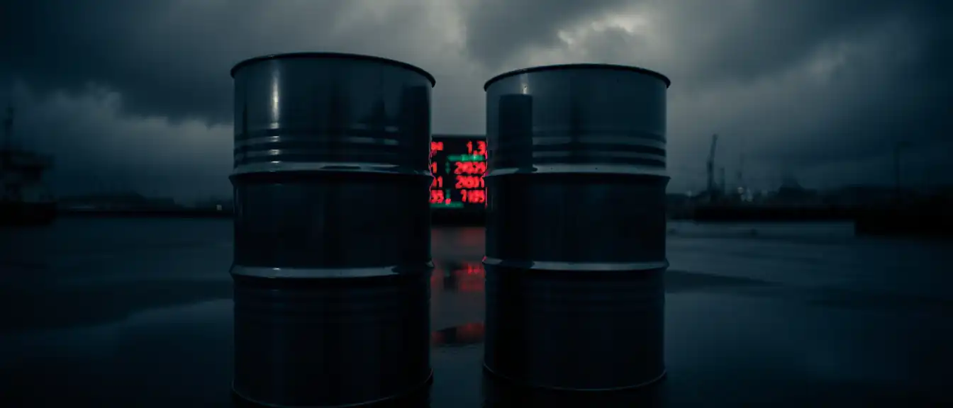 Нефтяной обвал: котировки Brent и WTI стремительно летят вниз